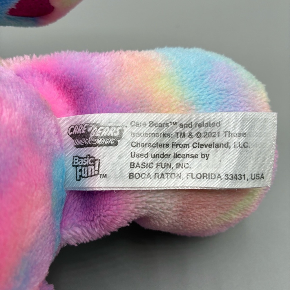 Care Bear Cheer Unicorn Costume Plush Stuffed Animal Toy Rainbow 14” - Picture 4 of 5